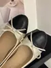 Zapatos de tacón bajo para mujer estilo francés de fragancia ligera, zapatos de primavera 2026 nuevos, mocasines retro de temperamento con aumento interno de altura