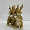 Decoração Criativa de Páscoa Transfronteiriça Coelho da Amizade Coelho de Simulação Estátua de Coelho Pátio Jardim Casa Desktop
