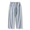 Jeans Acu Masculino Cor Sólida Barra Reta 2026 Outono Novo Solto Tendência Marca Simples Versátil Casual Calça Longa para Homens