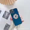 Adecuado para iPhone 15 Pro Max Funda de Teléfono Móvil de TPU Galvanizado Patrón de CD Marca de Fuga Película Protectora de Lente Todo Incluido para Apple 13 11