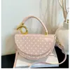 Bolsa Feminina 2026 Verão Nova Moda Pequena com Toque de Luxo, Bolsa de Ombro e Transversal Versátil, Bolsa Feminina Macia Estilosa e Versátil
