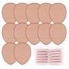 Esponja para dedo pulgar cojín de aire corrector puntas de los dedos zapatillas puntas de los dedos maquillaje abdominal 12 mini cajas de esponjas de maquillaje