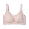 Lingerie Jian Dan Niao para Seios Grandes Faz Com Que Pareçam Menores Sutiã Ultrafino Respirável Sem Aro para Reunião dos Seios Laterais Previne a Queda Sutiã Ajustável
