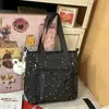 Mochila Escolar de Aspecto Elegante, Casual para Estudiante de Secundaria, Mochila de Gran Capacidad para Mujer, Estilo Universitario, Moderna y Versátil, Mochila para Estudiante Universitario