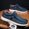Zapatos Casuales de Primavera 2025 Nuevos Transfronterizos de Talla Grande para Hombre Ligeros de Corte Bajo Slip-On Zapatos Casuales Mocasines Zapatos de Frijol