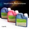 Frasco Grande de Venda Quente de Tinta de Selo Atômico para Parede de Publicidade Secagem Rápida 1000ml Vermelho, Azul e Preto Barril Grande que Não Desbota.
