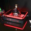 Porta vino luminoso LED nuevo para discoteca KTV bar porta vino vino estante de exhibición de vino dispensador de vino Porta vino láser XO