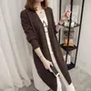 Suéter de Mujer Cardigan Tejido Estilo Perezoso Holgado Ropa Exterior Chaqueta Primavera y Otoño 2024 Nuevos Éxitos Top de Mujer