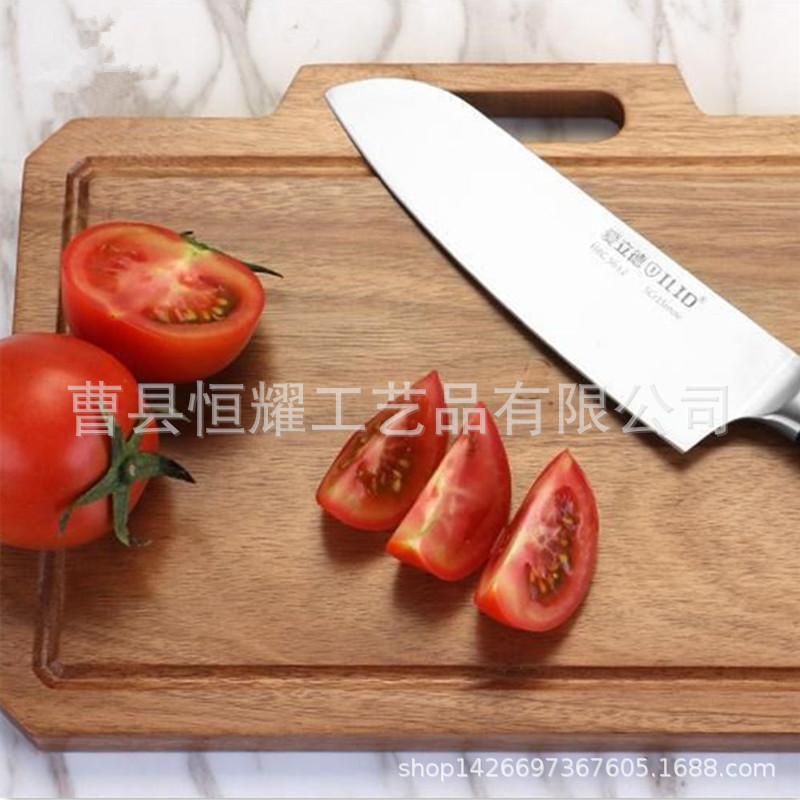 相思木菜板家用砧板实木切菜板长方形水果板婴儿辅食砧板BSCI