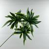 3 lirio de horquilla planta verde bambú boda interior paisajismo decoración sala de estar hogar hoja en maceta lirio de bambú Phnom Penh flor artificial