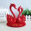 Presentes de Casamento para Casais, Enfeites de Cisne, Decorações para Sala de Estar, Decorações para Quarto de Casamento, Artesanato Criativo e Prático