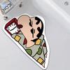 Alfombrilla de baño con diseño de diatomeas de dibujos animados, absorbente y antideslizante, de secado rápido, para puerta de baño Xiaoxin