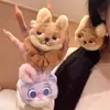Popular Judy Nick Super Fofa Pelúcia Faixa de Cabelo Boneca Elástico Faixa de Cabelo Acessórios de Cabelo Fofo Corda de Cabelo Cabeça de Bola~