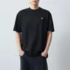Camiseta de Manga Corta para Hombre Moomaike 210g Algodón de Peso Pesado Tacto Algodón Hombre Verano 2026 Nueva Camiseta Transpirable Top 75186
