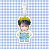 Yunqi Hao Yiran Etiqueta de Equipaje Tarjeta de Embarque Mochila Colgante Decoración Adorno Colgante Soporte de Colgante de Etiqueta Mercancía Tiktok