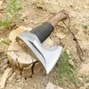 GB Oso Gruñón Amigo Fix Hacha de Guerra Camping Hacha de Mano Portátil de Campo Aire Libre Táctico Camping Plano Cortar Hueso