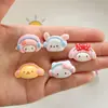 Accesorios de Resina de Dibujos Animados Gorditos Usando Auriculares Cachorro Gatito DIY Pasador para Bebé Material de Accesorios para el Cabello Accesorios de Joyería Venta al por Mayor