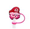 Serie Kirby Dibujo Animado Cubierta para Popote Tapa para Popote Tapón de Polvo de Silicona Decoración Linda para Popote En Stock Listo Venta al por Mayor