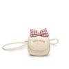 Temperamento de personalidad bolso pequeño para niños bolso de mensajero para niña 2025 nuevo verano lindo diseño de nicho mini sobre rojo de boca