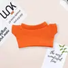 Ropa para muñeca de 10 cm, camiseta de manga corta, chaleco para muñeca, colección de atuendos para muñeca Labubu de 17 cm