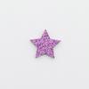 Accesorios de materiales DIY hechos a mano transfronterizos accesorios estrella de 2 cm estrella de cinco puntas polvo dorado tela accesorios para el cabello para niños enchufe