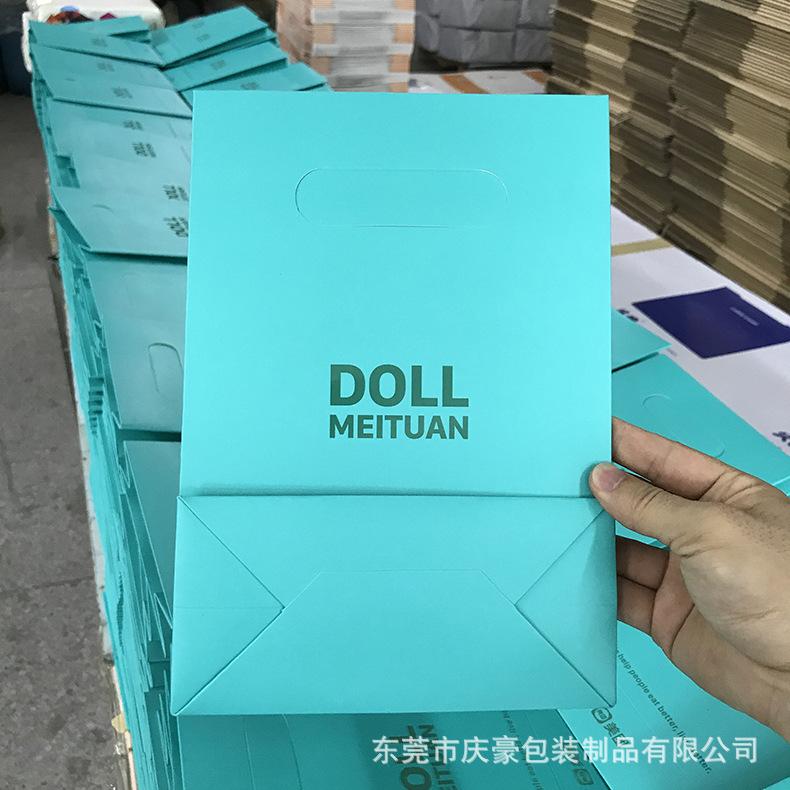 高档礼品手提袋定做logo环保白卡纸印刷uv覆哑膜定制礼品