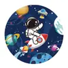 Set de Platos de Papel Desechables y Vasos Temática de Astronauta Decoración de Fiesta de Cumpleaños de Dibujos Animados Suministros Fabricante Mayorista