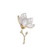 Broche de Magnolia, Corsage de Nicho con Clase, Joyería Pin Medieval con Clase, Accesorios de Ropa Retro, Venta al por Mayor