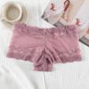 Ropa interior sexy de encaje para mujer, calzoncillos de algodón cómodos con entrepierna y encaje calado, transpirables, de fábrica transfronteriza