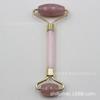 Rodillo de jade Yiwu para puntos, polvo de cristal, rodillo de jade para masaje facial, juego de rodillos de masaje de jade