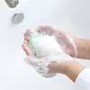 Bolsa de malla espumante para limpiador facial, bolsa de malla espumante colgante para lavar la cara, no daña la piel, bolsa espumante para jabón