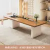 Juego de mesa de té y sillas de madera maciza para uso doméstico, diseño minimalista moderno, mesa de té de estilo nuevo para preparar té, adecuada para el hogar, lujo ligero, recepción y uso de oficina