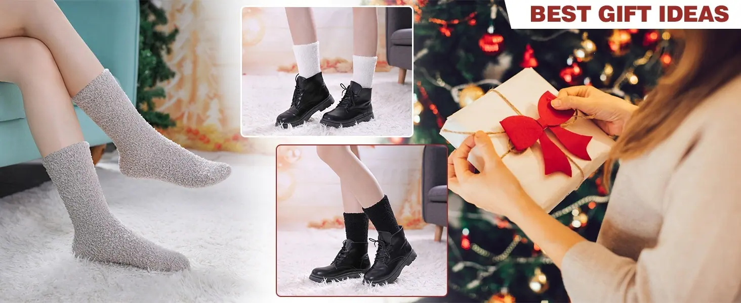 fuzzy socks