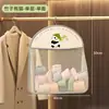 Bolsa Pendurada para Armazenamento de Meias, Saquinho de Malha para Roupa Íntima, Organizador de Guarda-Roupa Doméstico, Bolsa Pendurada na Porta para Dormitório Estudantil
