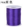 Nudo Chino No. 7 Cuerda de Tejido DIY Hecha a Mano Hilo Rojo Cadena Pulsera Cuerda de Mano Colgante Cuerda para Abalorios Accesorios Materiales