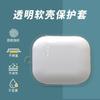 El Estuche Protector para Audífonos Bluetooth Tpuredmibuds6 es Adecuado para el Estuche de Audífonos Redmi 6/7S, Cordón Antipérdida, Transparente