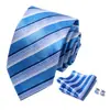 Fabricantes de gravatas de negócios fornecimento direto de poliéster para homens gravata impressão jacquard gravata no local de trabalho atacado