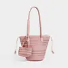 Diseño de Nicho 2026 Nuevo Estilo Bolso Cesta con un Toque de Alta Gama, Bolso de Hombro de Moda, Bolso de Mano Tejido Artesanal para Mujer