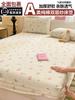Sábanas Ajustables de Algodón Puro Hilo Doble Pieza Única 2025 Nuevo Colcha de Algodón Puro Protector de Colchón Cama para Niños Juego de Sábanas para Cama Juego de Tres Piezas