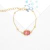 Europa y Estados Unidos popular cadena de flores secas de Amazon pulsera de flor de encaje estrella flor dulce fresca espécimen de flor eterna