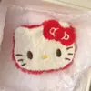 Lindo Pinza para el Cabello de Peluche Gato Kt Rojo Vino Dulce Corazón de Niña Pinza Bb Dibujo Animado Versátil Pinza para Flequillo Ins Pinza Popular