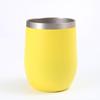 Copo de vácuo de aço inoxidável 304 de alta aparência mini 12ozU copo de casca de ovo portátil simples copo de escritório portátil