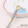 Chaveiro de Borla de Milho de Xizang Tecido à Mão Pingente para Bolsa Carro Corda Estilo Étnico Borla de Algodão Torcida à Mão