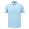 Camisa Polo com Gola Reversível, Manga Curta, Estilo Urbano de Verão, Cor Sólida, Logo Estampado, Marca Moderna, Fashion, Versátil, Gola Redonda