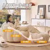 Sofá Perezoso que se puede usar para acostarse y dormir, Silla de Ocio para Balcón, Tatami, Dormitorio y un Acogedor Sofá Pequeño de Calabaza Estilo Curativo