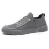 Zapatos Casuales para Hombre de Malla Tejida, Slip-On, Transpirables, de Punto Volador, Suela Suave, Ligeros, para Primavera y Otoño, Venta al por Mayor