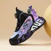 Zapatos Deportivos para Niños Otoño/Invierno 2026 Zapatos Deportivos Zapatos de Baloncesto con Hebilla Giratoria para Niños Zapatos Resistentes al Desgaste para Correr Niños Talla Mediana a Grande