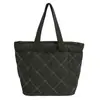 Bolsa Tote Bordada Estilo Coreano da Moda, Novo Estilo Outono, Bolsa Moderna para Mamães, Bolsa Grande para Yoga, Bolsa Feminina