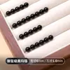 8A Ágata Cuentas Sueltas DIY Cuentas Hechas a Mano Ágata Blanco Negro Verde Amarillo Rojo Cuentas Redondas de Ágata Cuentas Sueltas para Pulsera de Ágata Natural