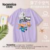 Camiseta de Manga Corta para Niños Detective Dog Man 2025 Nueva de Verano Algodón Delgado Holgada para Niños Pequeños y Medianos